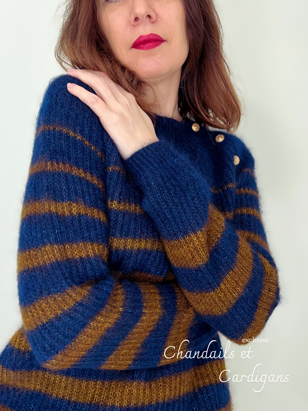 Patron de tricot SAILOR OF GRACE SWEATER PDF - Pull en rond (sans couture)