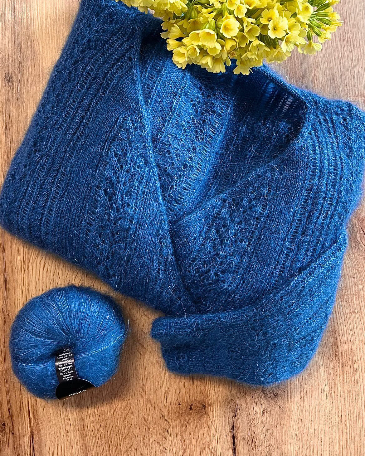 Patron de tricot NEW-YORK SWEATER PDF - Pull avec couture classique