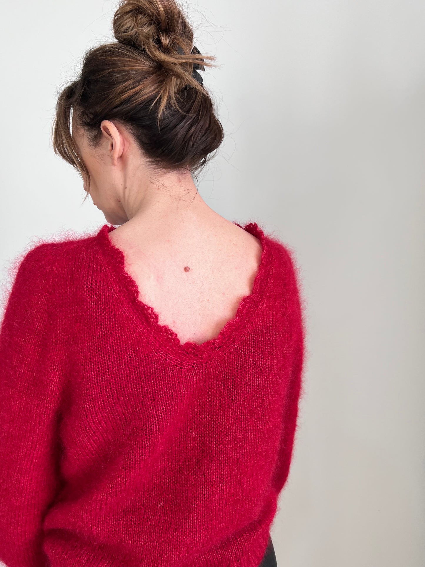 Patron de tricot VENISE SWEATER PDF - 2 constructions disponibles (avec et sans couture)