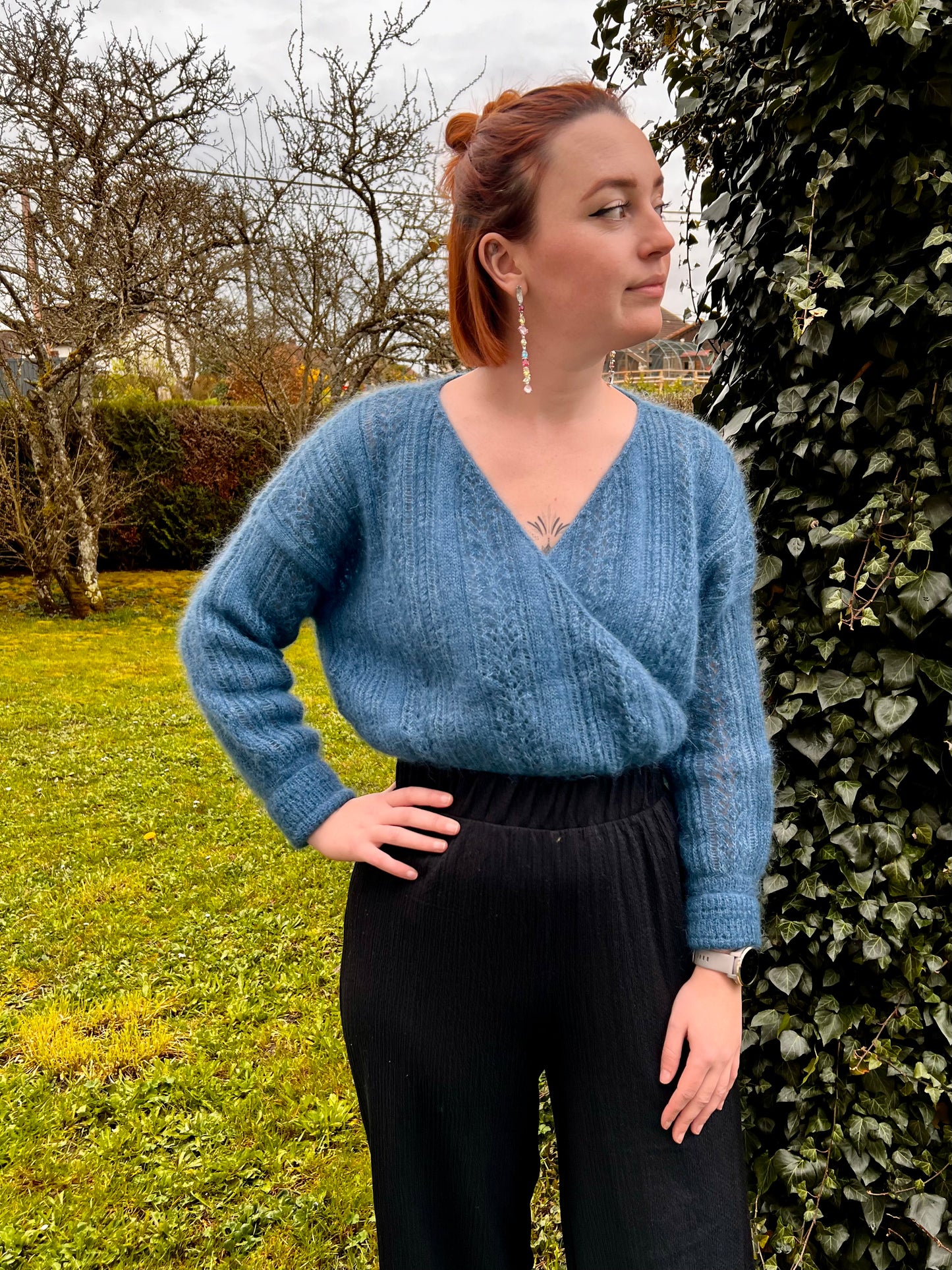 Patron de tricot NEW-YORK SWEATER PDF - Pull avec couture classique