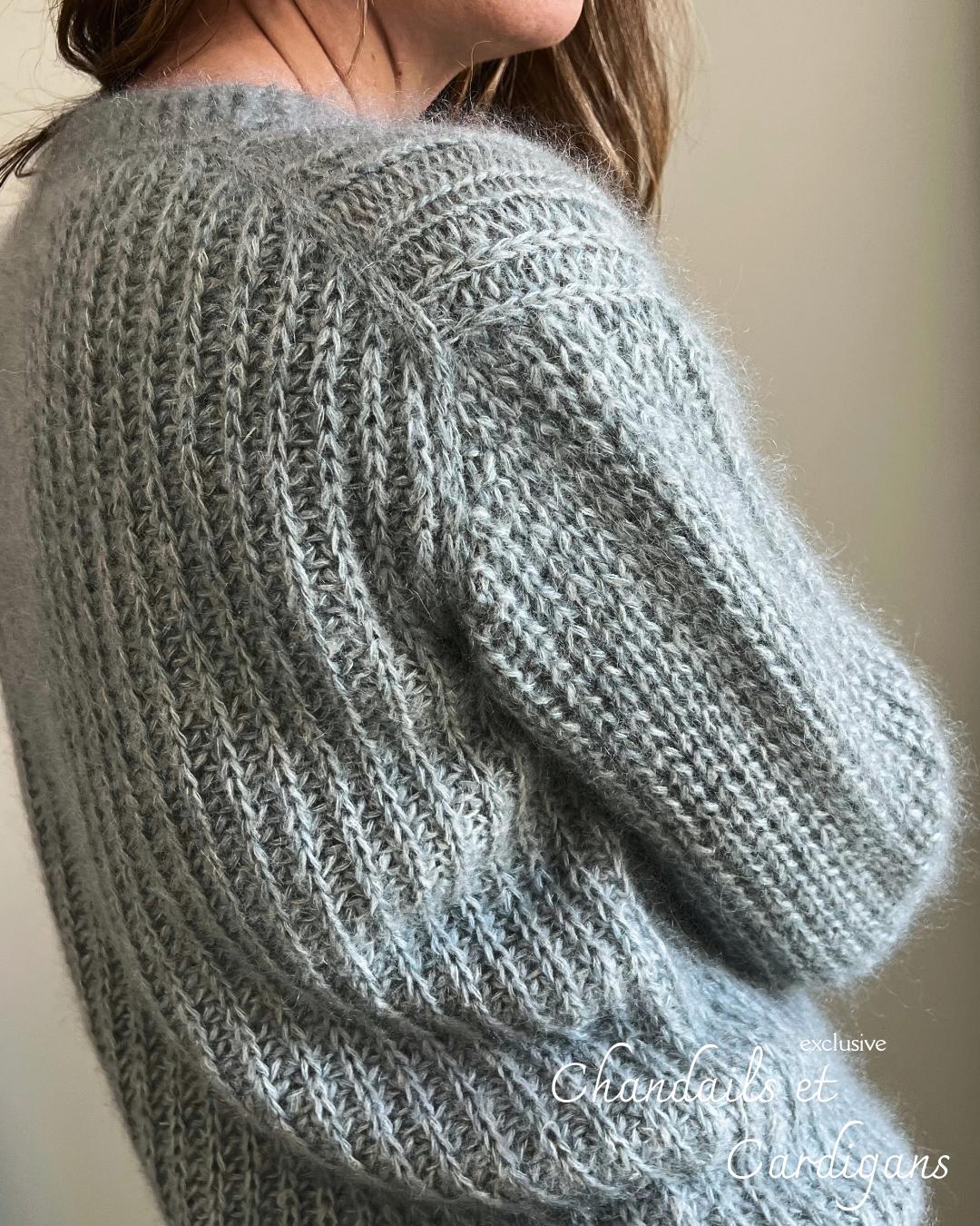 Patron de tricot MIAMI SWEATER PDF - 2 constructions disponibles (avec et sans couture)