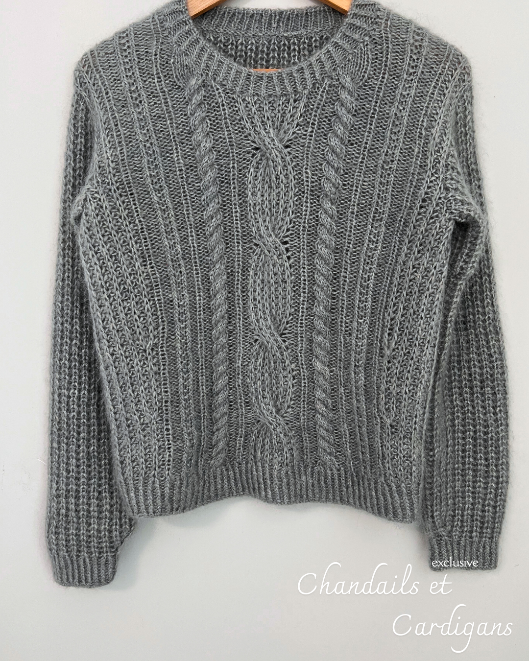 Patron de tricot MIAMI SWEATER PDF - 2 constructions disponibles (avec et sans couture)