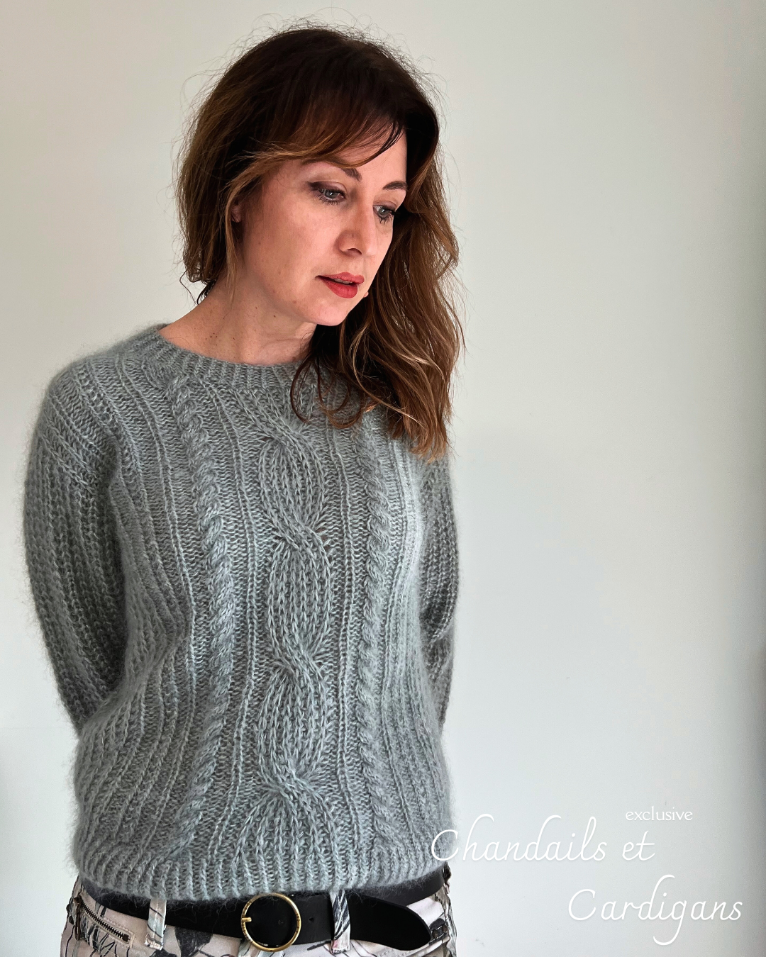 Patron de tricot MIAMI SWEATER PDF - 2 constructions disponibles (avec et sans couture)