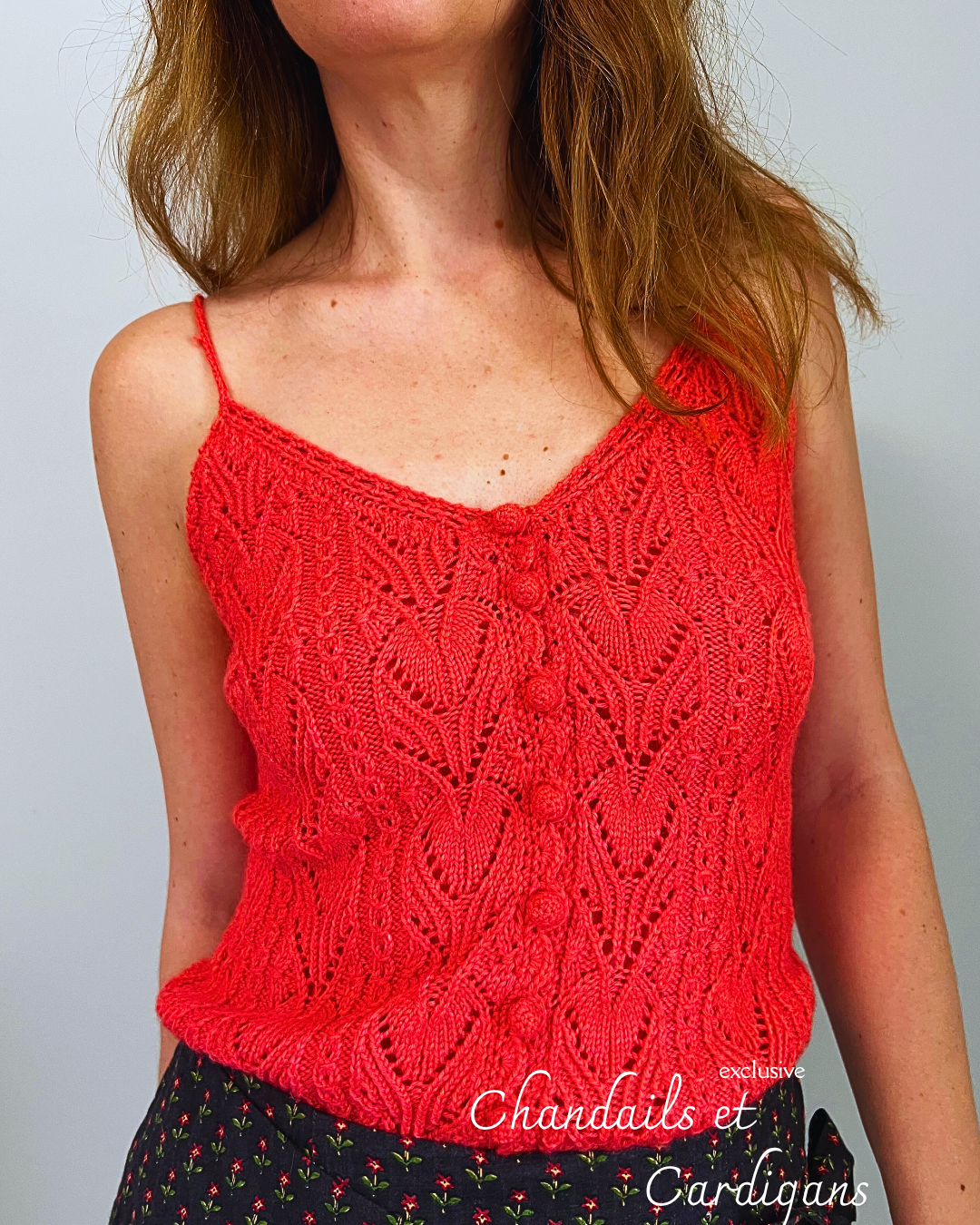 KIT laine + patron (OFFERT) HAWAI TOP
