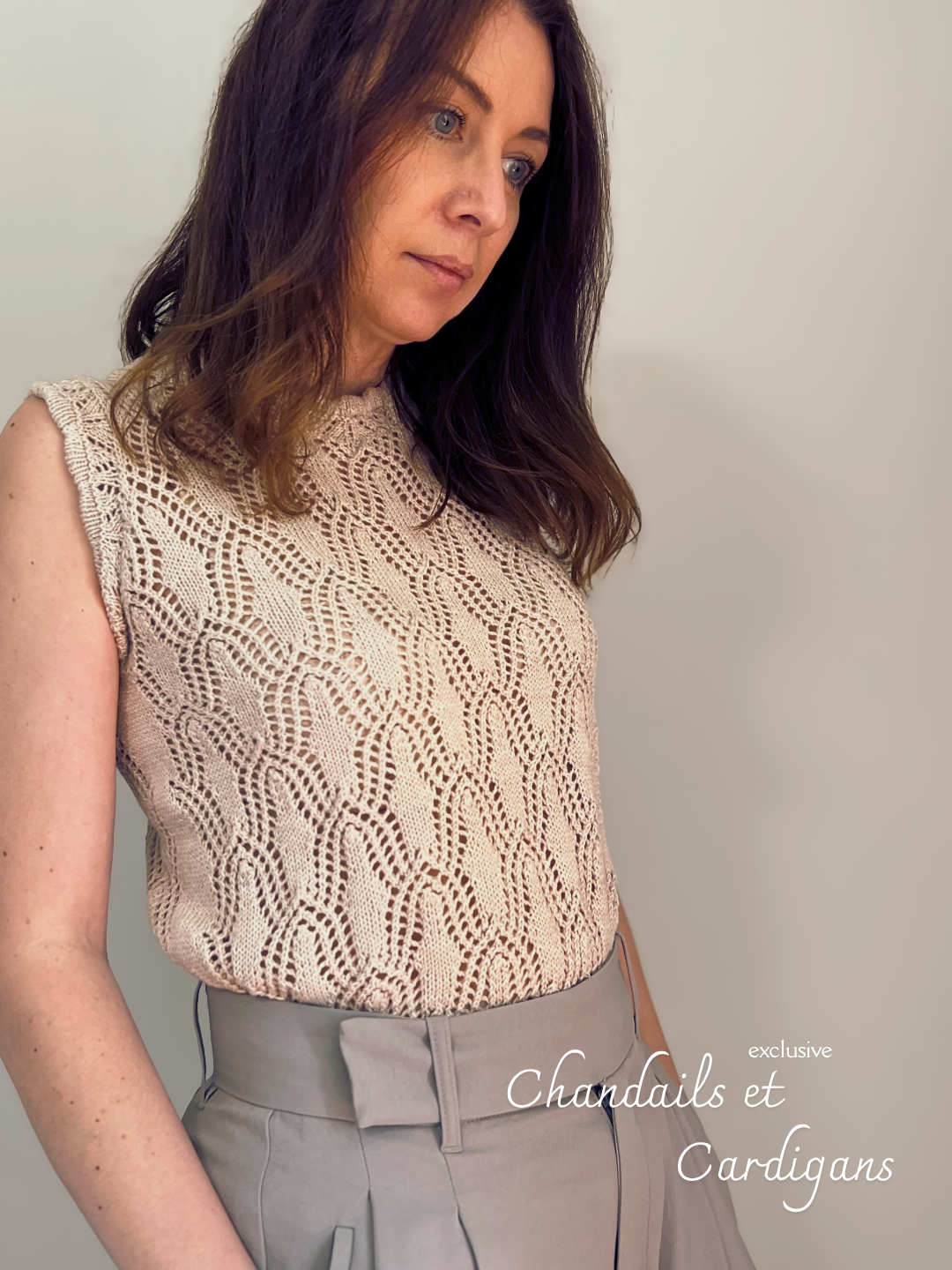 HAWAI CARDIGAN PDF Knitting Pattern - 2 ways of knitting available (seamless and with seams)