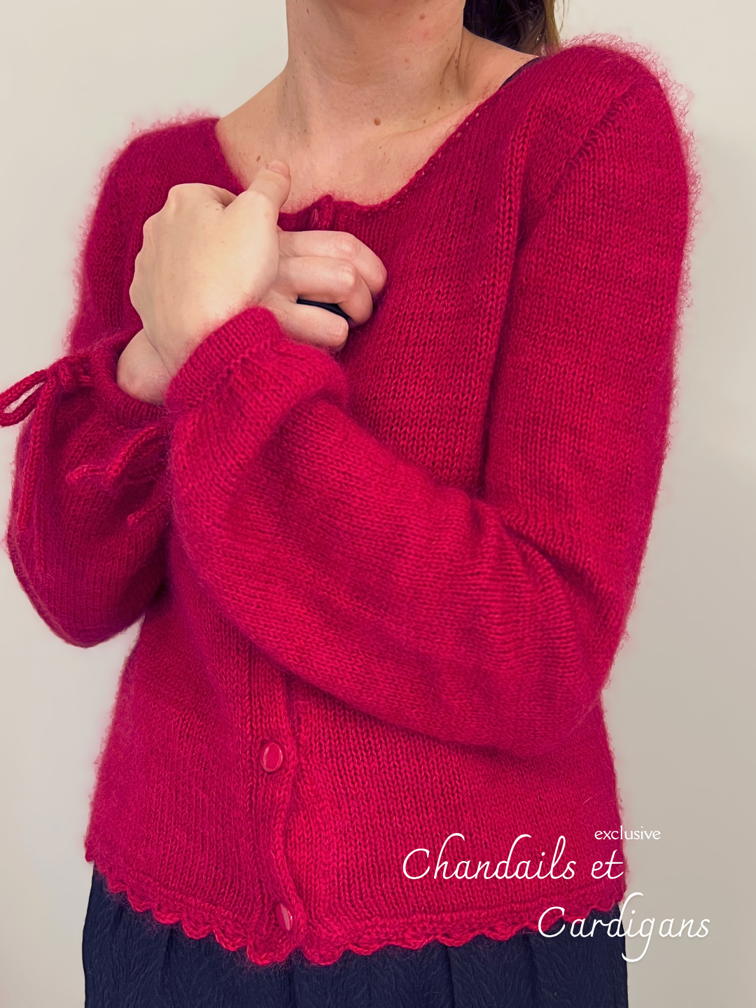 KIT laine THE OTHER SIDE Cardigan + patron à ajouter (OFFERT)