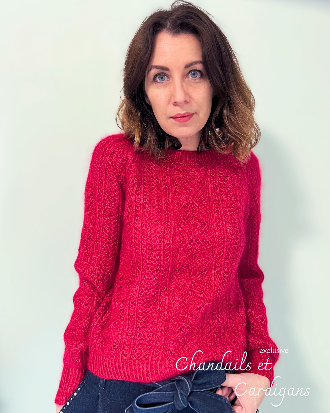 Patron de tricot PARIS SWEATER PDF - Pull en rond (sans couture)
