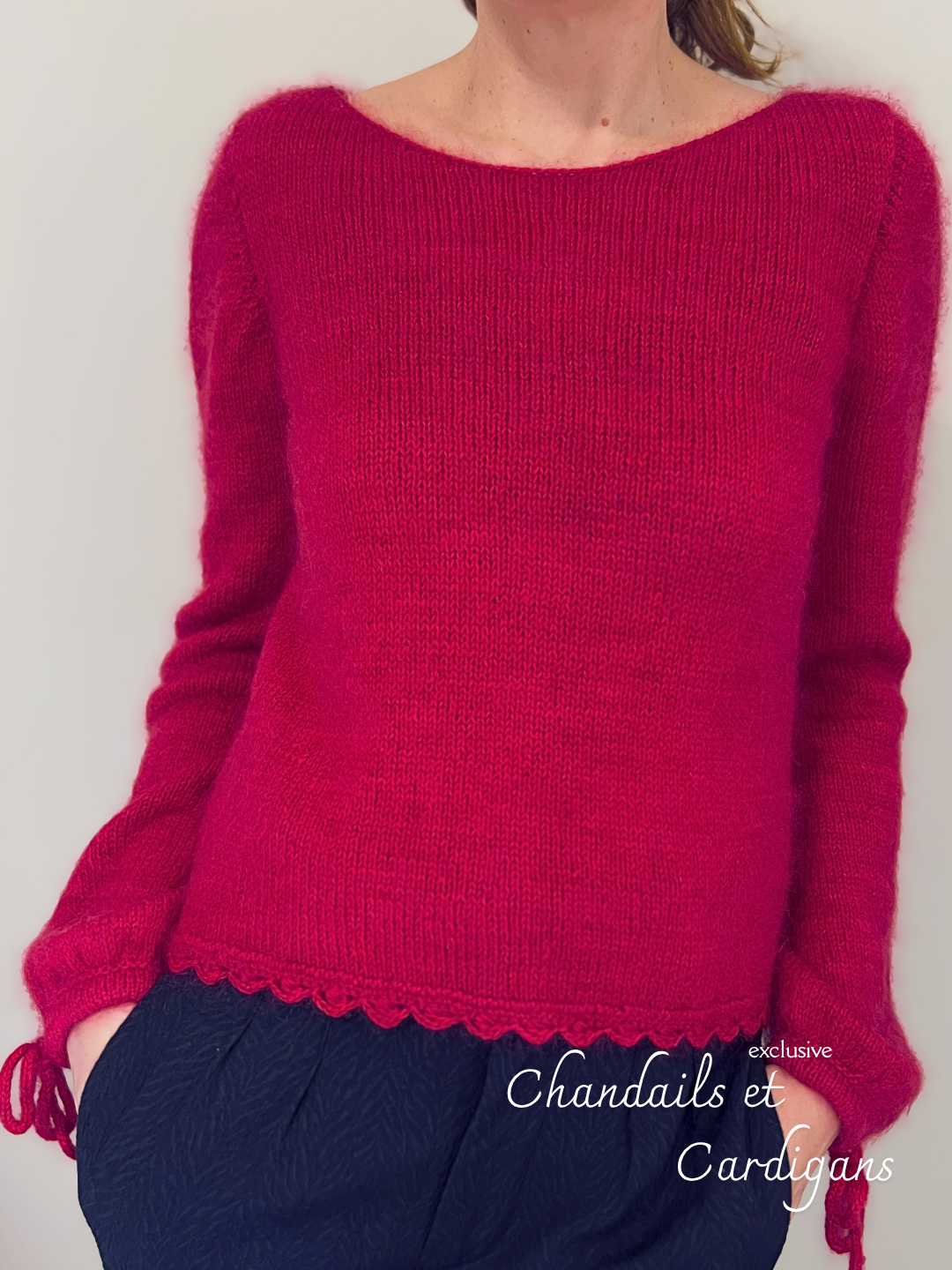 KIT laine THE OTHER SIDE Cardigan + patron à ajouter (OFFERT)