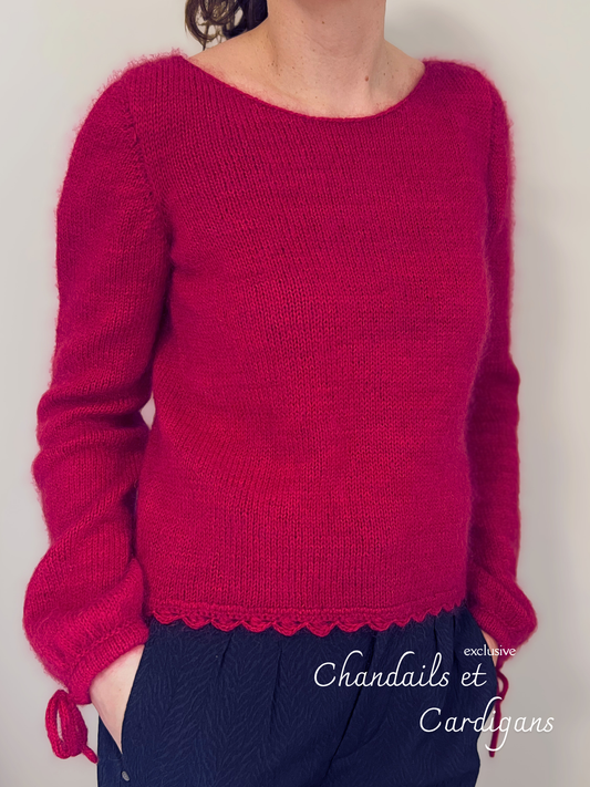 KIT laine THE OTHER SIDE Cardigan + patron à ajouter (OFFERT)