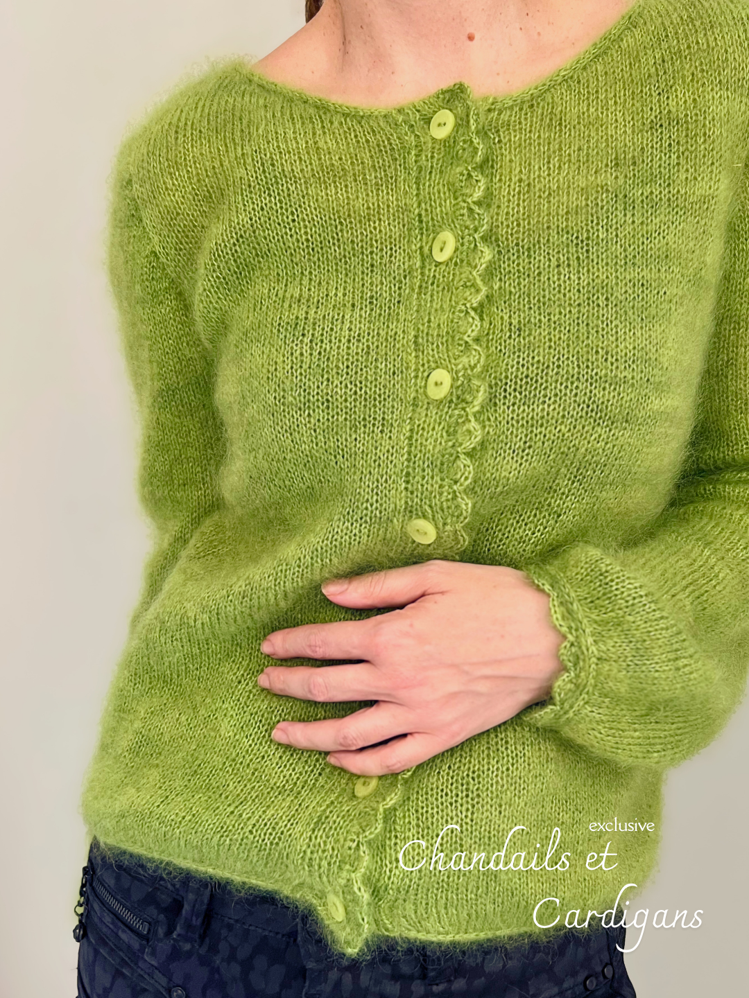 KIT laine THE OTHER SIDE Cardigan + patron à ajouter (OFFERT)