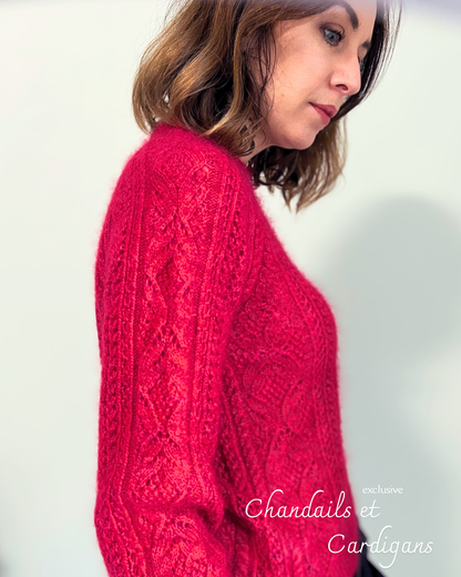 Patron de tricot PARIS SWEATER PDF - Pull en rond (sans couture)