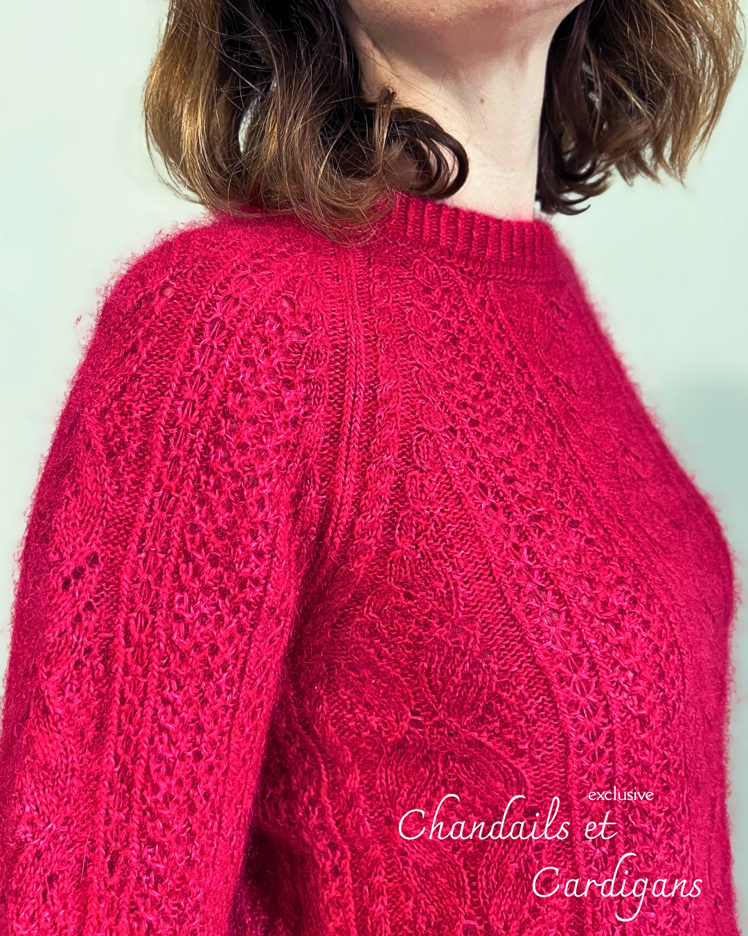 Patron de tricot PARIS SWEATER PDF - Pull en rond (sans couture)