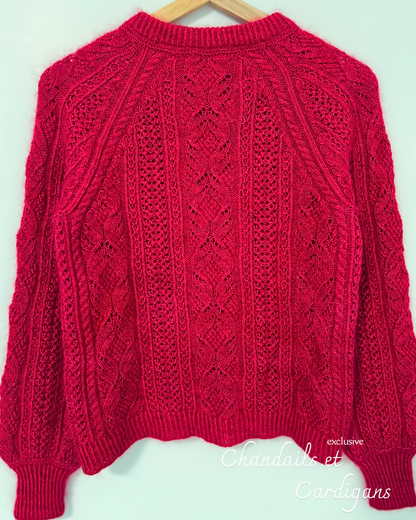 Patron de tricot PARIS SWEATER PDF - Pull en rond (sans couture)