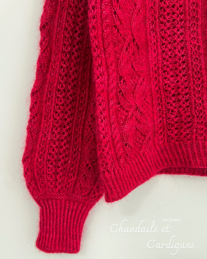 Patron de tricot PARIS SWEATER PDF - Pull en rond (sans couture)