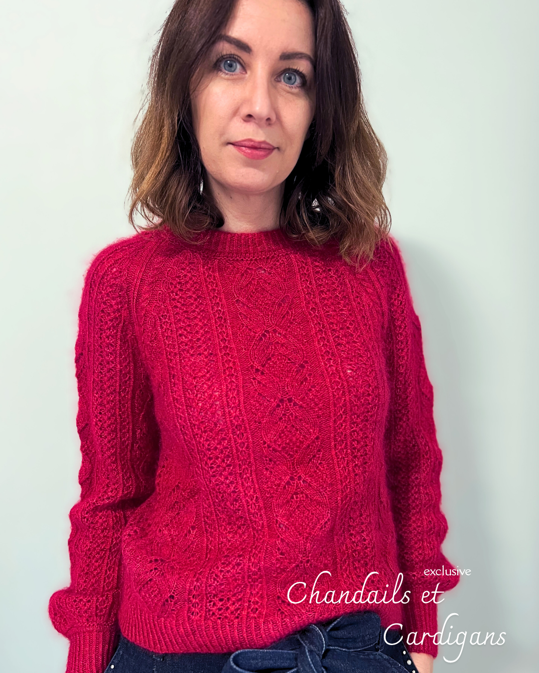 Patron de tricot PARIS SWEATER PDF - Pull en rond (sans couture)
