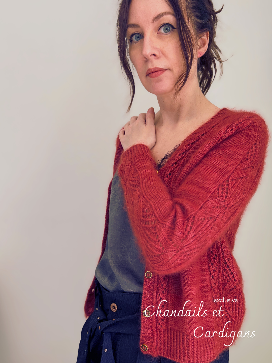 PARIS SWEATER PDF Knitting Pattern - Flat Knit Sweater with Seam