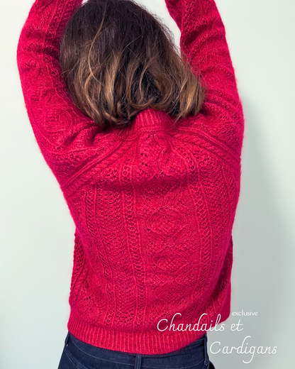 Patron de tricot PARIS SWEATER PDF - Pull en rond (sans couture)