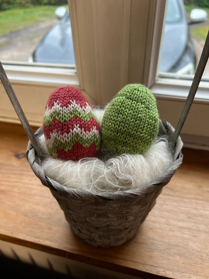 Patron GRATUIT de tricot EASTER EGGS PDF -(sans couture)