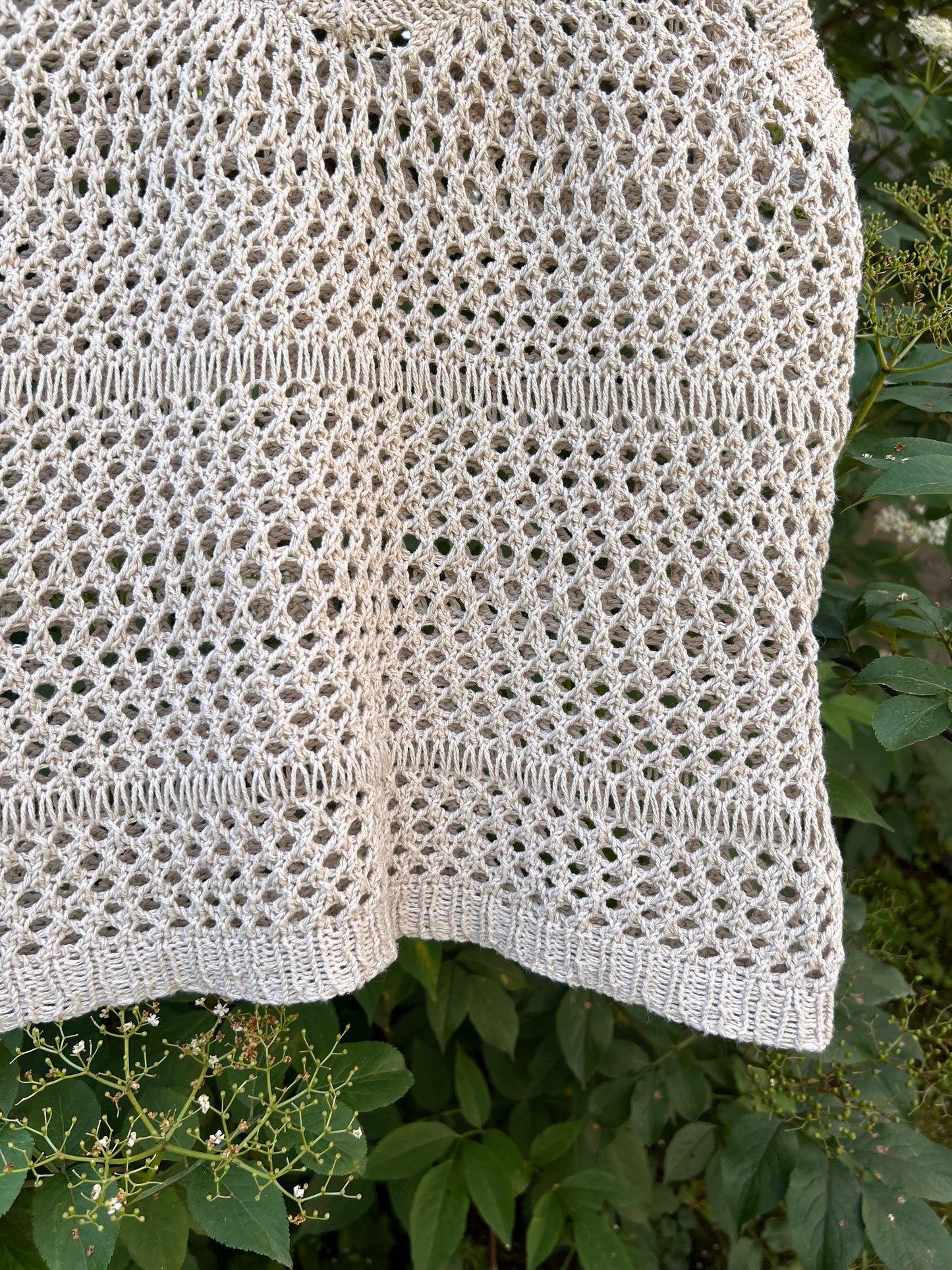 Patron de tricot BRAZIL TOP PDF - 2 constructions avec/sans couture