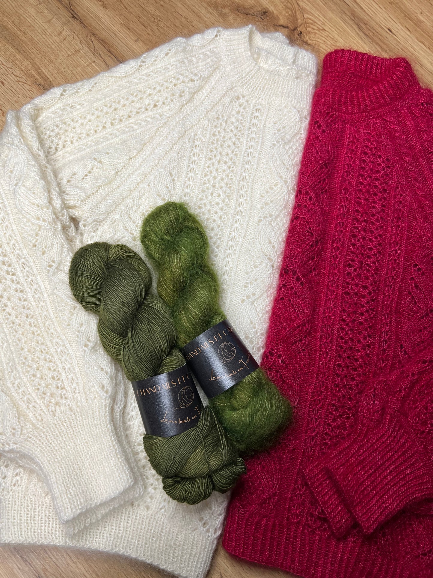 KIT laine PARIS SWEATER (en stock)