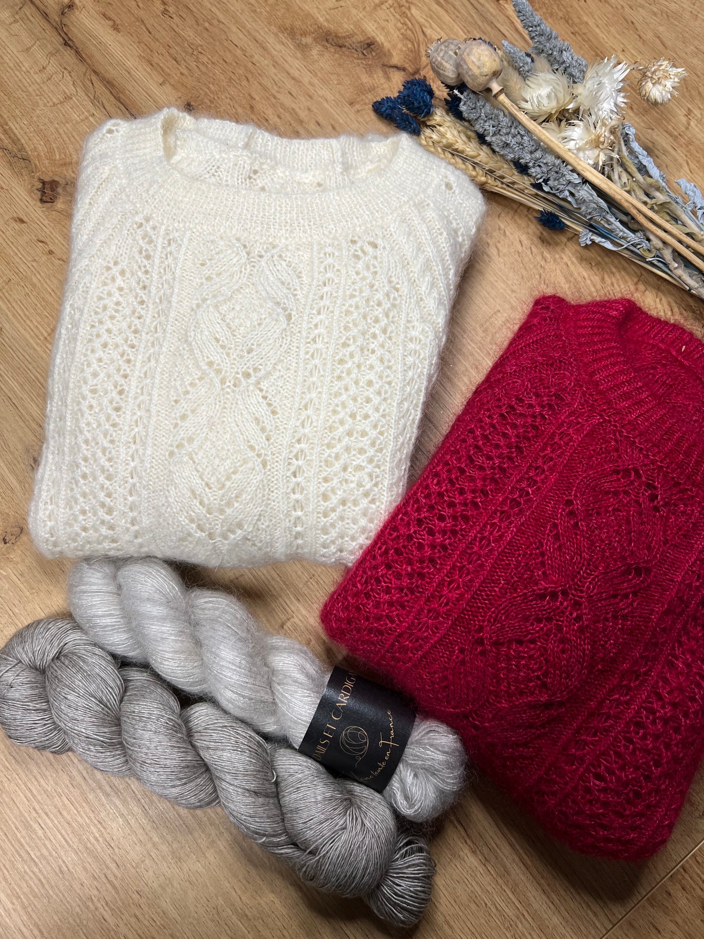 Patron de tricot PARIS SWEATER PDF - Pull en rond (sans couture)