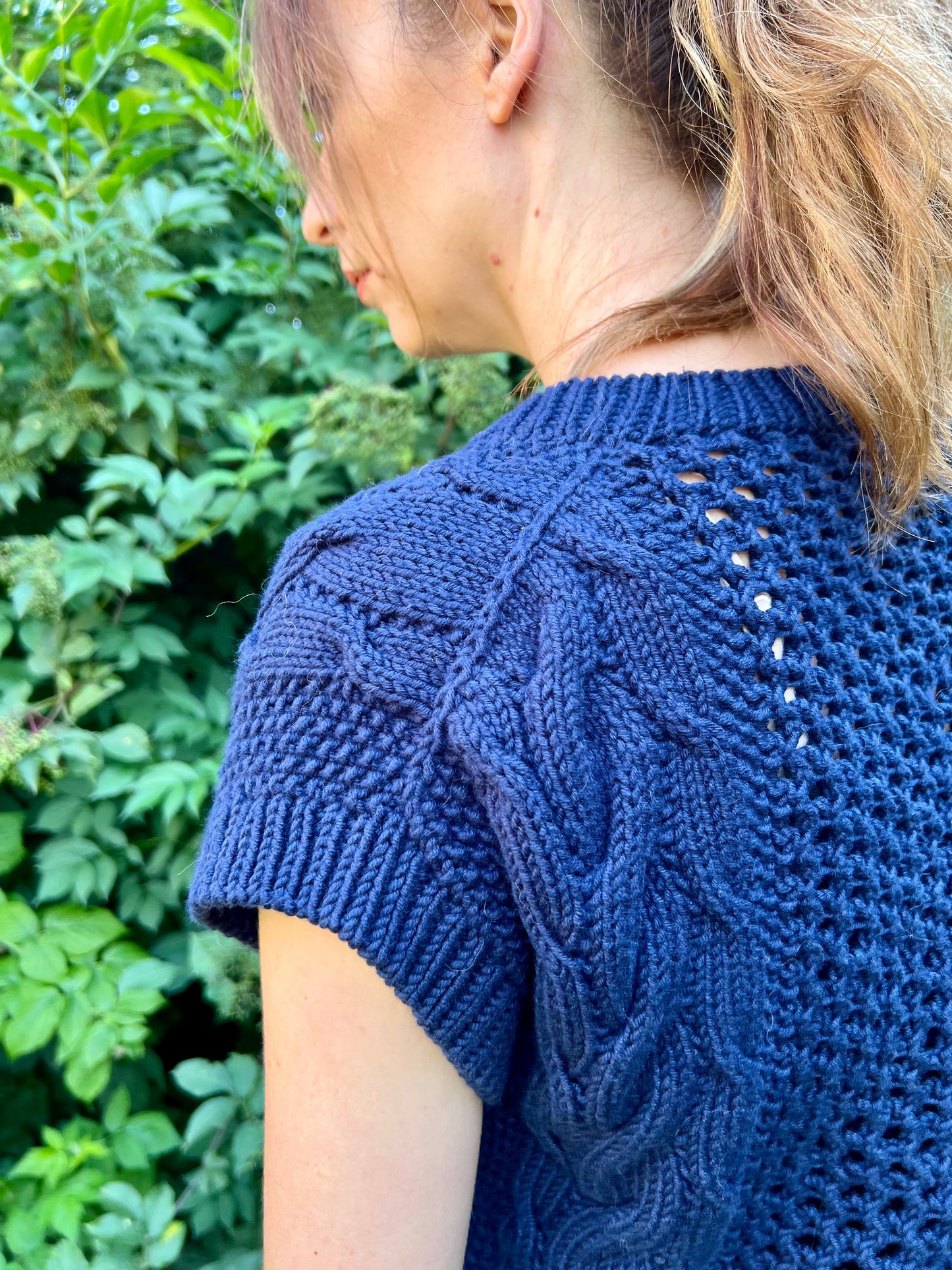 Patron de tricot CALIFORNIA T-SHIRT PDF - 2 constructions disponibles (avec et sans couture)