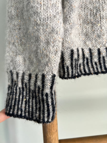 Patron de  tricot PHILADELPHIA SWEATER PDF - 2 constructions disponibles (avec et sans couture)
