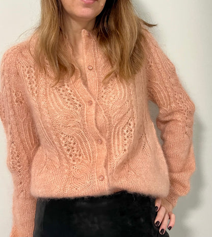 Patron de tricot PARADISE CARDIGAN PDF - 2 constructions disponibles (avec et sans couture)