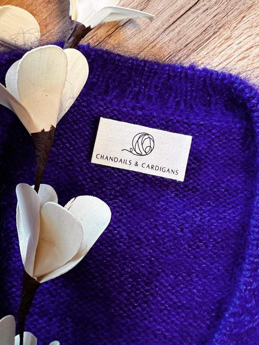 Étiquette en coton Bio "Chandails et Cardigans"