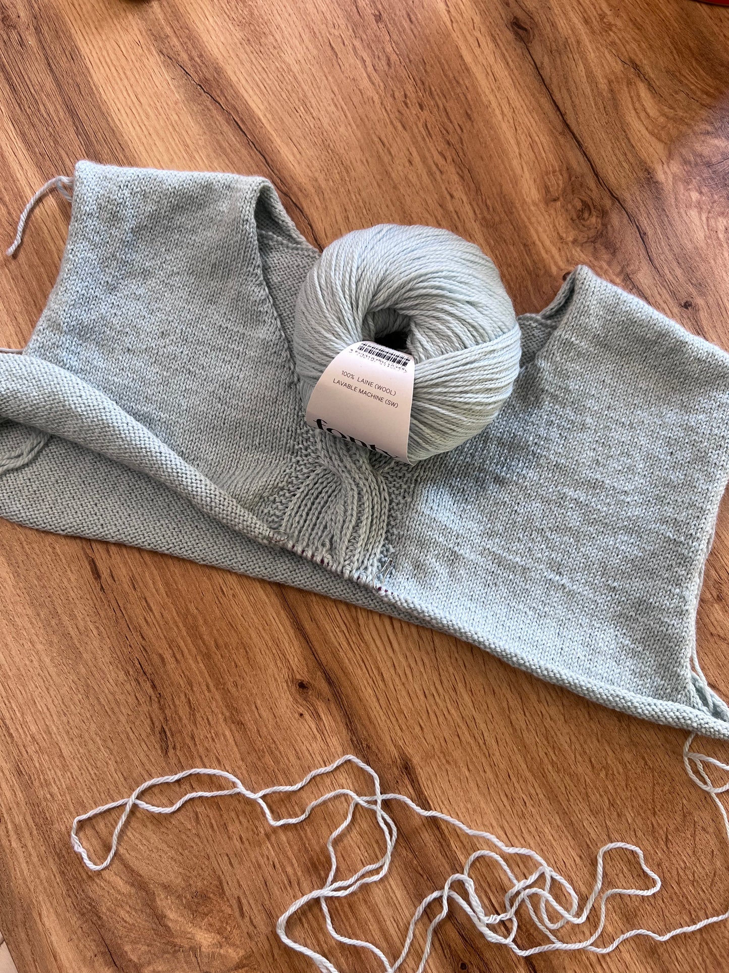 Patron de tricot MIAMI Slipover PDF (2 constructions : avec et sans couture)