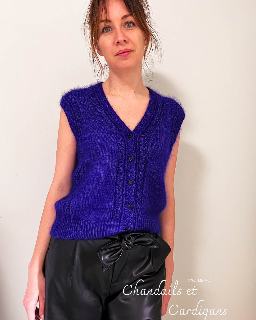 Patron de tricot ATHEN CRADIGAN PDF - 2 constructions disponibles (avec et sans couture)