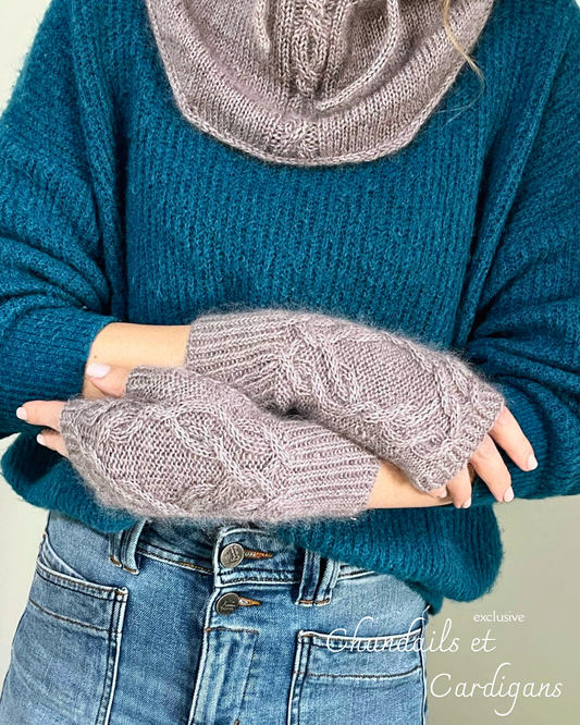 Patron de tricot STOCKHOLM MITTENS PDF - Mitaine sans couture