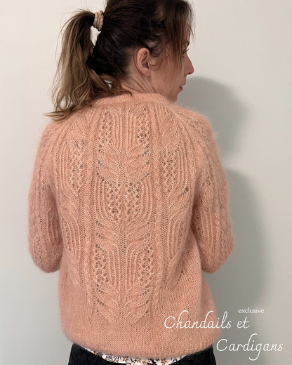 Patron de tricot PARADISE CARDIGAN PDF - 2 constructions disponibles (avec et sans couture)