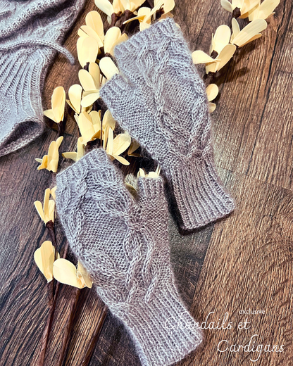 Patron de tricot STOCKHOLM MITTENS PDF - Mitaine sans couture