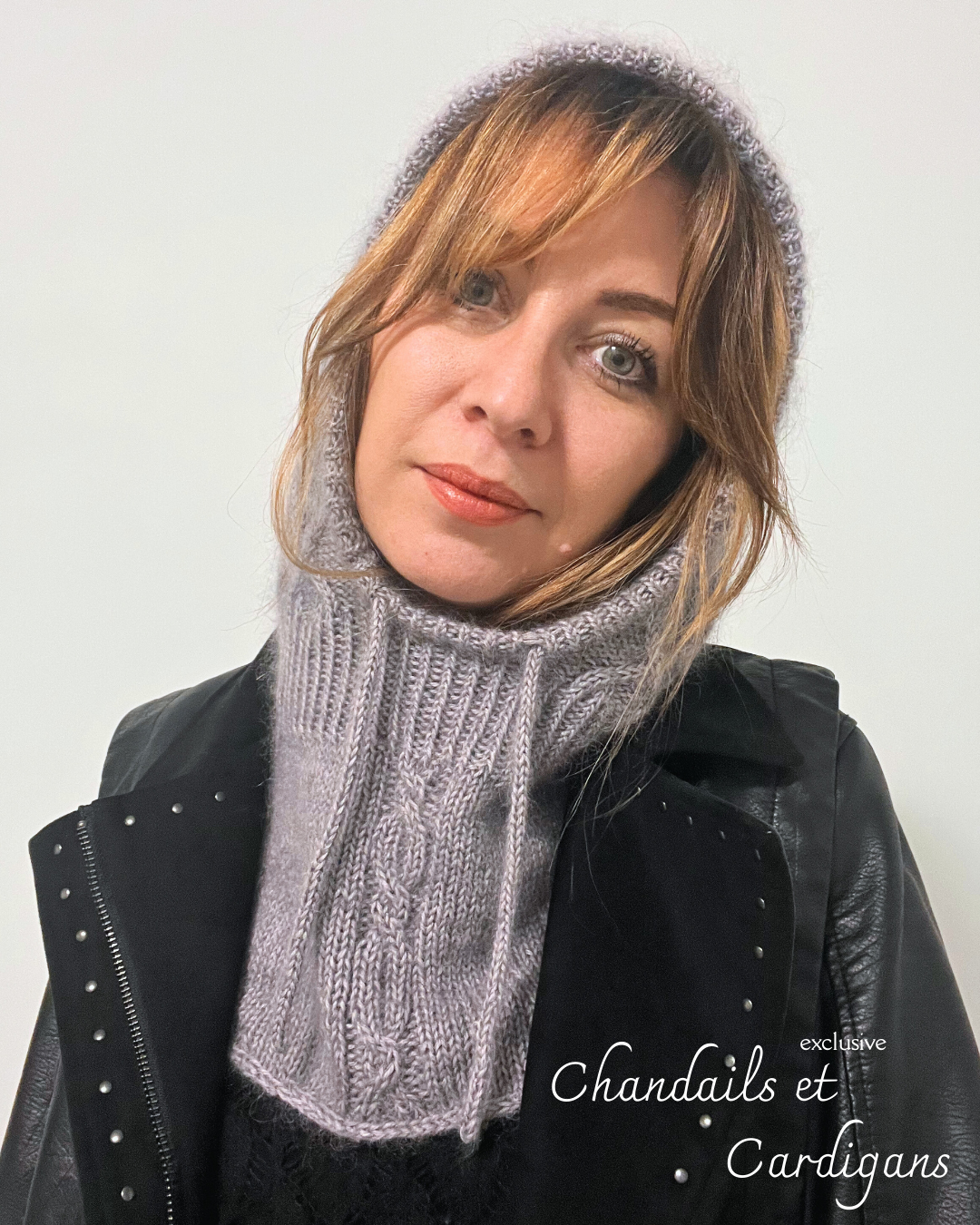 Patron de tricot STOCKHOLM HOOD PDF - Cagoule sans couture