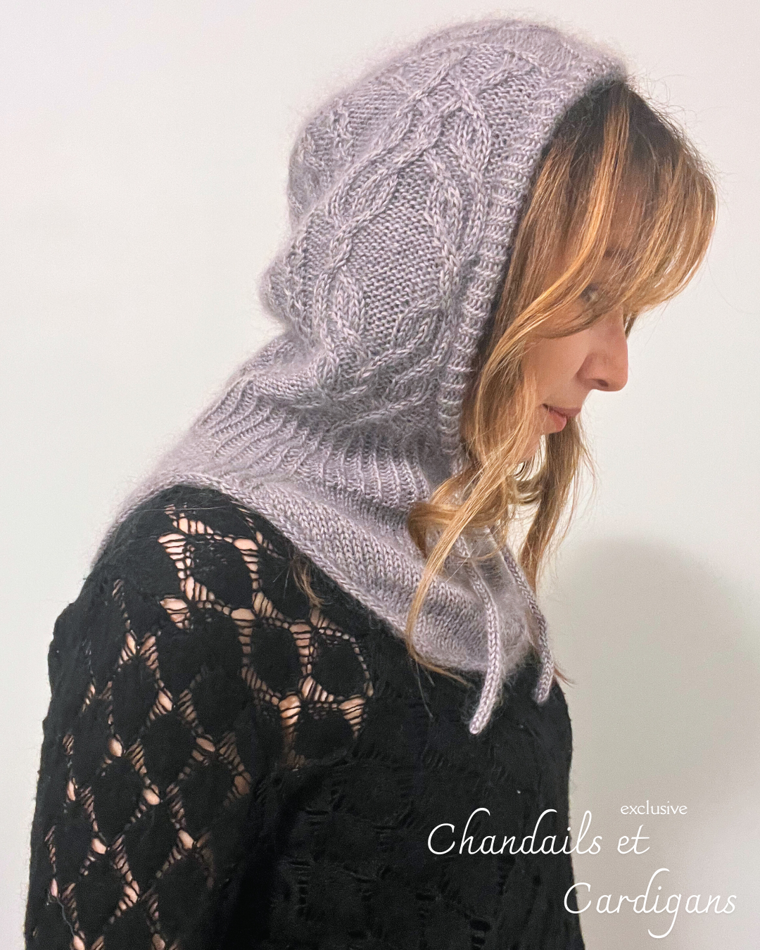 Patron de tricot STOCKHOLM HOOD PDF - Cagoule sans couture