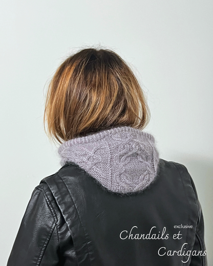 Patron de tricot STOCKHOLM HOOD PDF - Cagoule sans couture