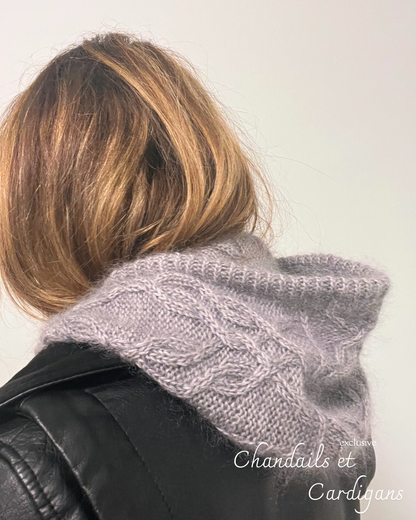 Patron de tricot STOCKHOLM HOOD PDF - Cagoule sans couture