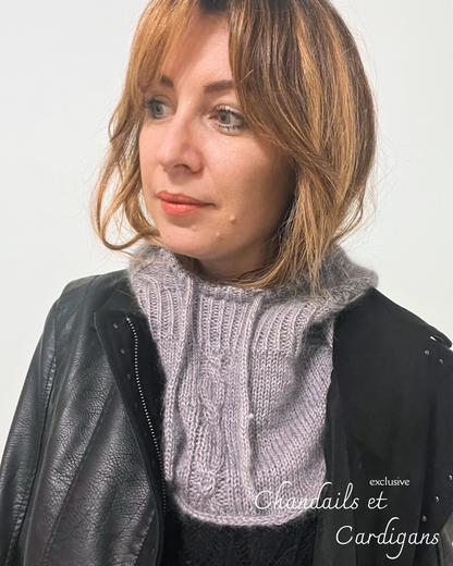 Patron de tricot STOCKHOLM HOOD PDF - Cagoule sans couture