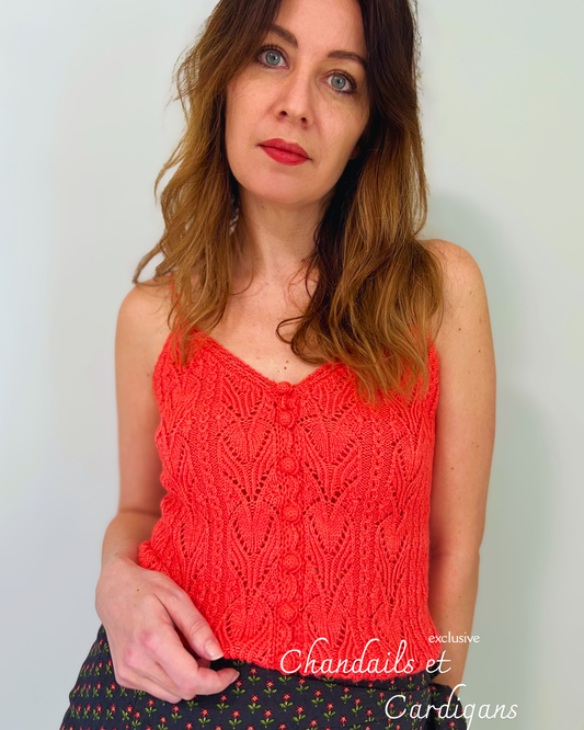 Patron de tricot HAWAI CARDIGAN PDF - 2 constructions disponibles (avec et sans couture)