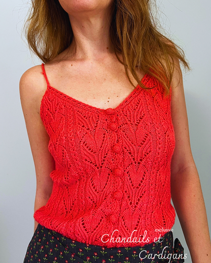 Patron de tricot HAWAI CARDIGAN PDF - 2 constructions disponibles (avec et sans couture)